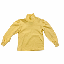 Load image into Gallery viewer, Vintage Yellow Embroidered Turtleneck 3X
