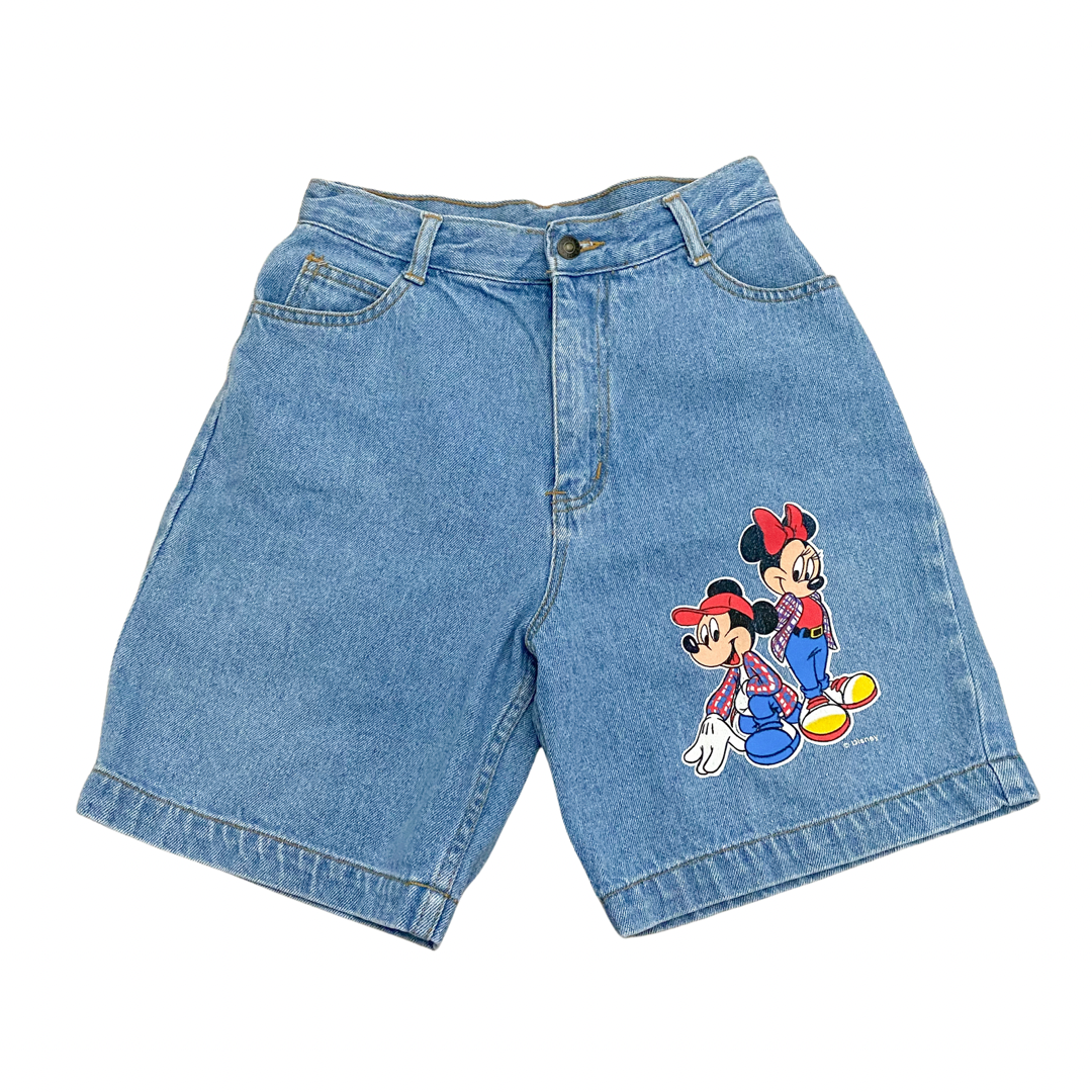 Mickey mouse high best sale waisted shorts