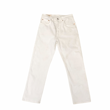 Load image into Gallery viewer, Modern White Levis 501 Waist 27&quot;
