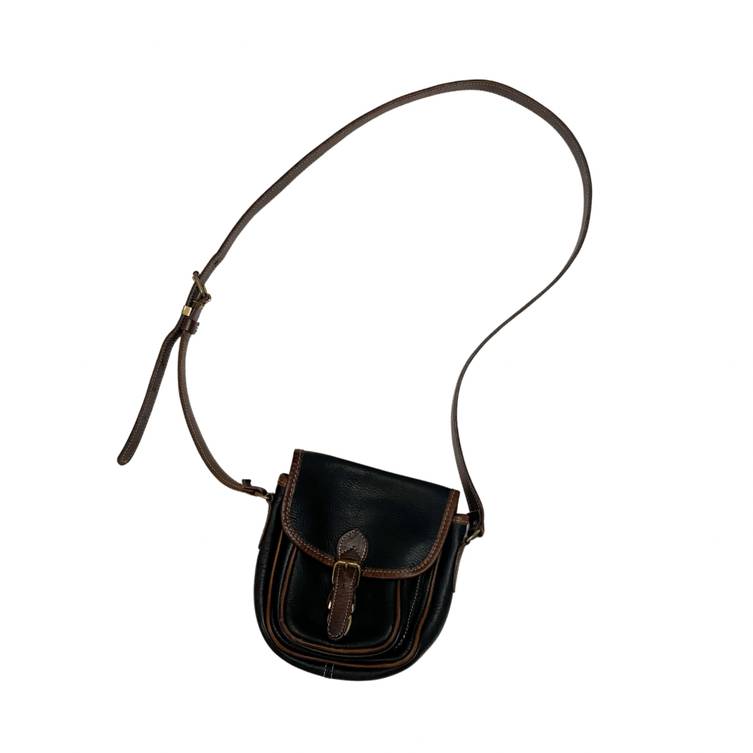 Roots leather crossbody on sale bag