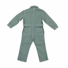 Load image into Gallery viewer, Sage Embroidered Boiler Suit 3T

