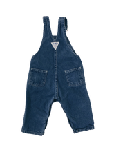 Load image into Gallery viewer, Vintage OshKosh Denim Overalls 18M
