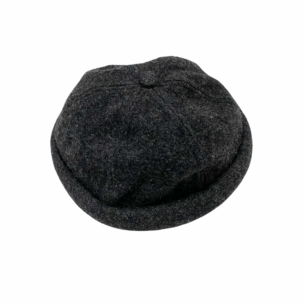 Vintage Short Rolled Wool Hat