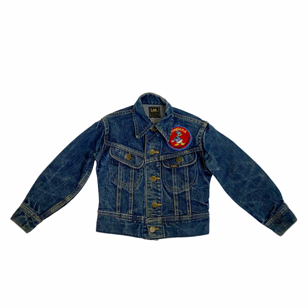 Vintage Lee Denim Jacket w/ Disney Patch 4/5T