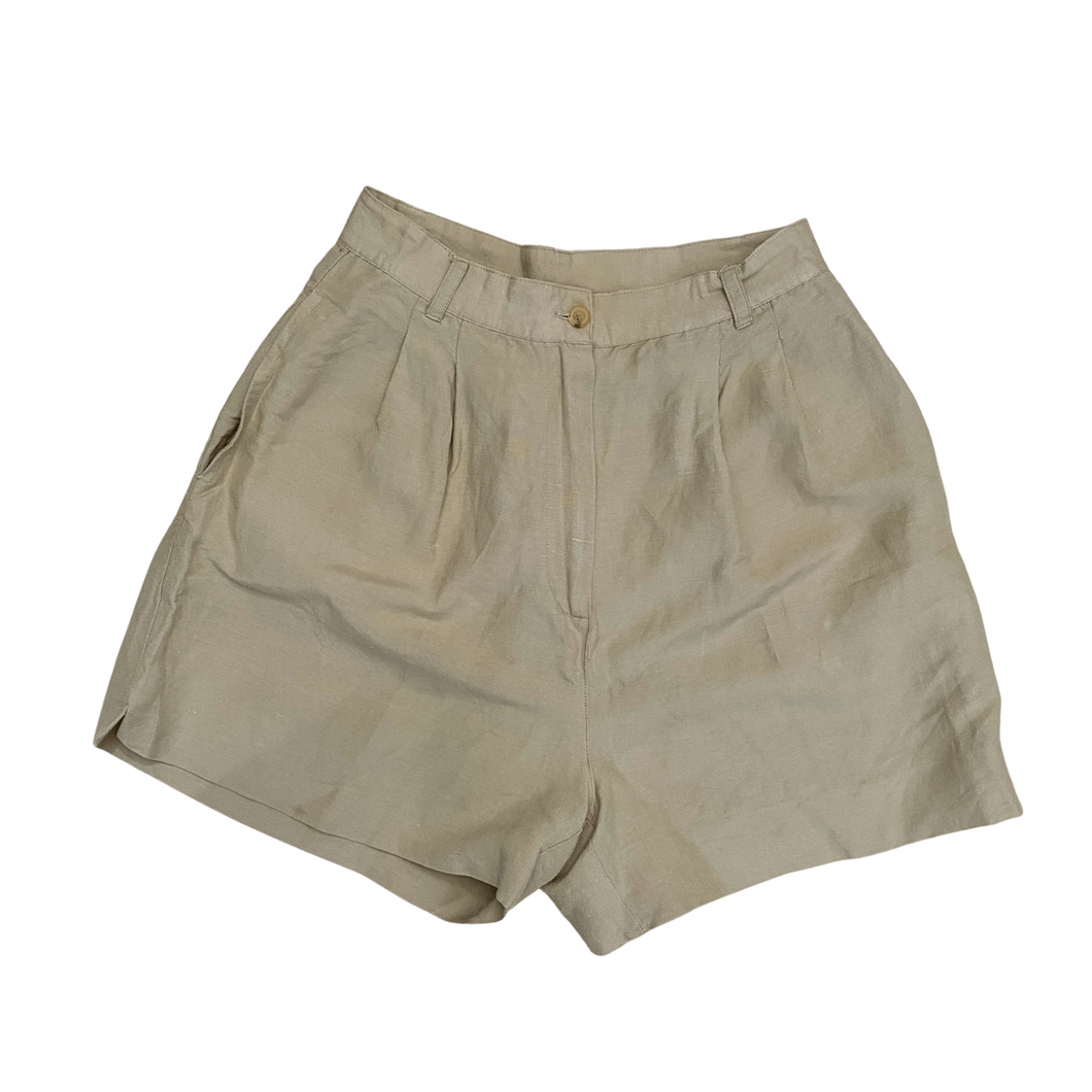 Vintage High Waisted Khaki Shorts