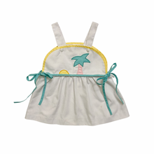 Load image into Gallery viewer, Vintage Palm Pinafore 2T
