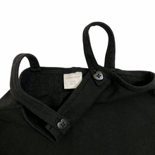 Load image into Gallery viewer, Black Fleece Overalls 3/6M
